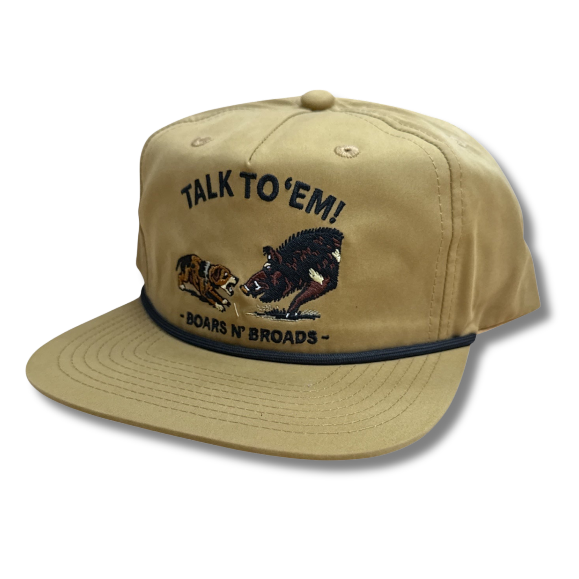 BNB Talk To 'Em Flat Bill Hat