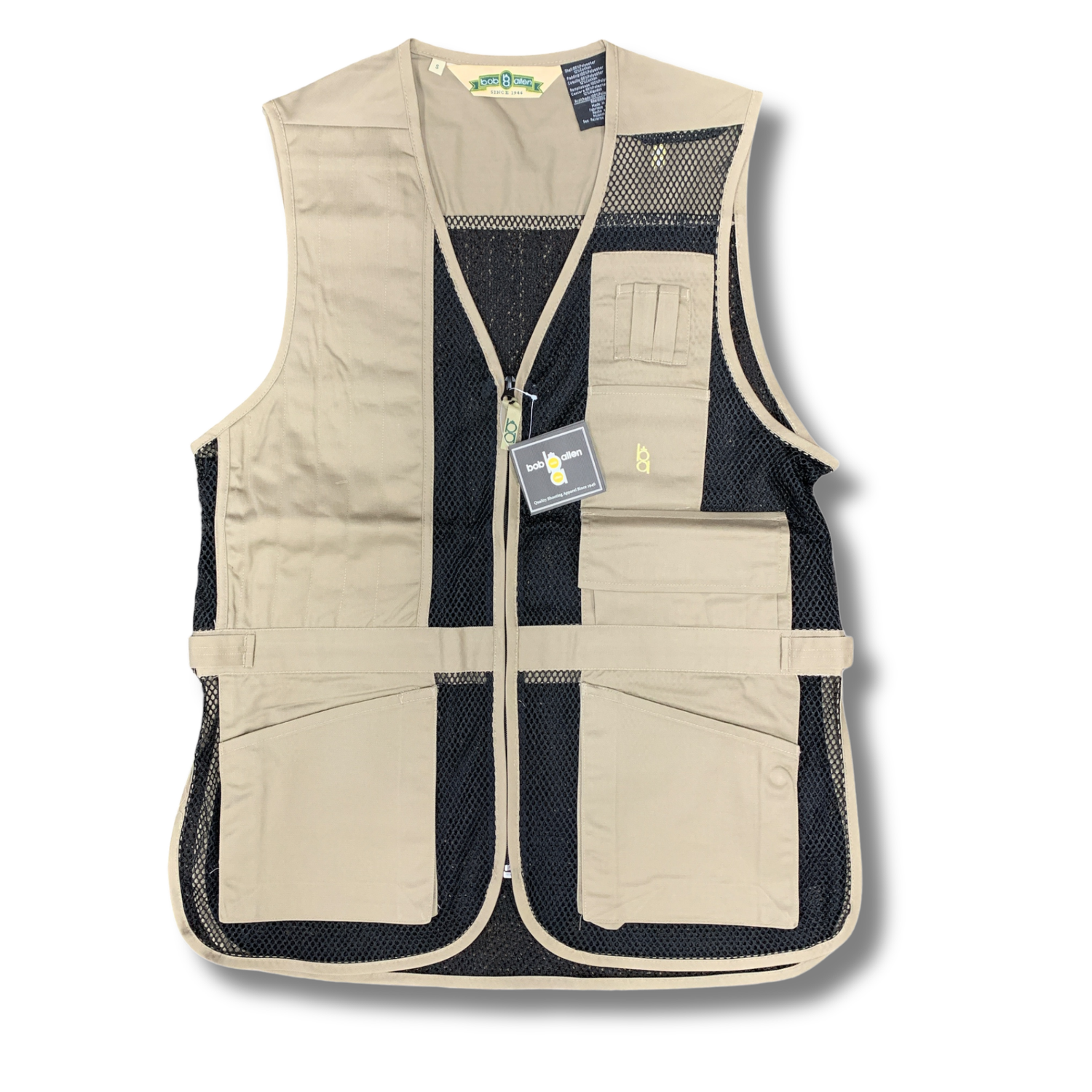 Bob Allen Full Mesh Shooting Vest Khaki / XS