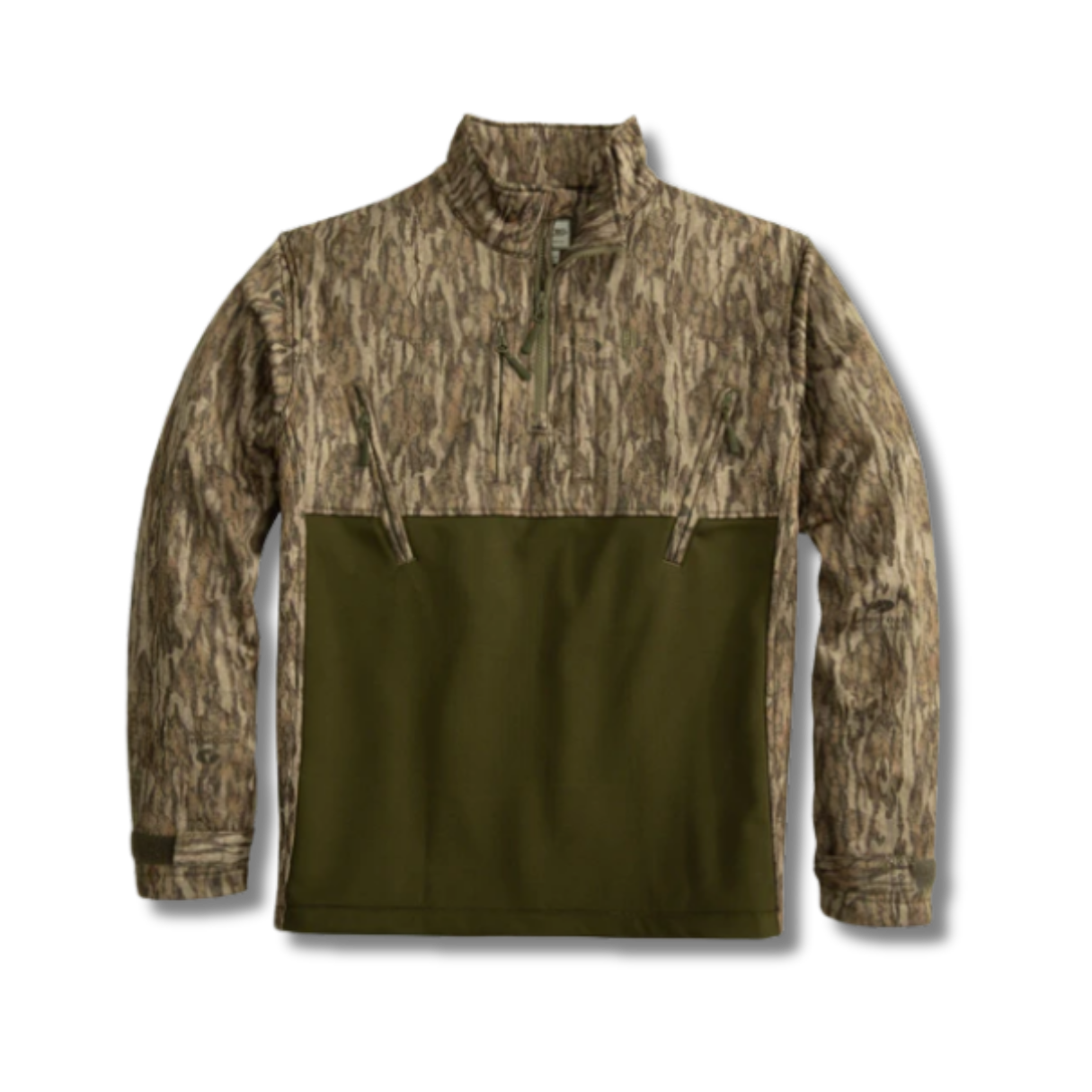 Heybo Landing Zone 1/4 Zip: Mossy Oak Bottomland