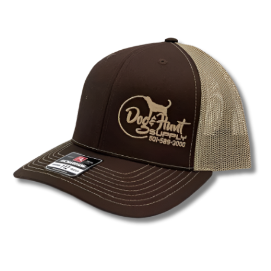 Dog and Hunt Dark Brown w/ Tan Mesh Hat