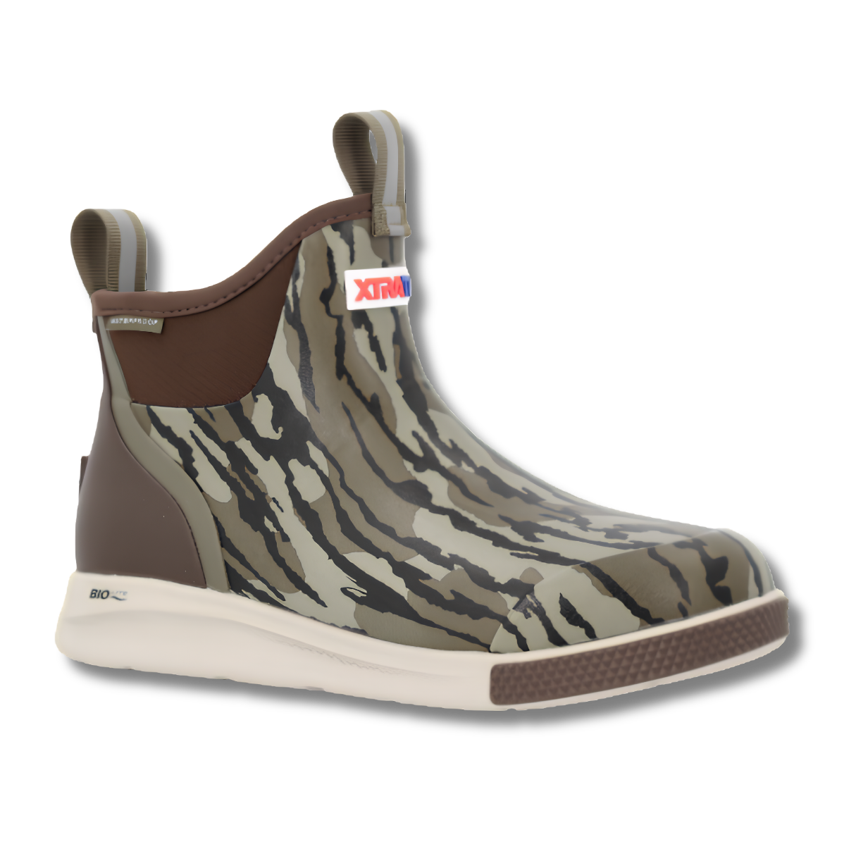 XtraTuf Men's Bottomland Ankle Deck Boot Sport