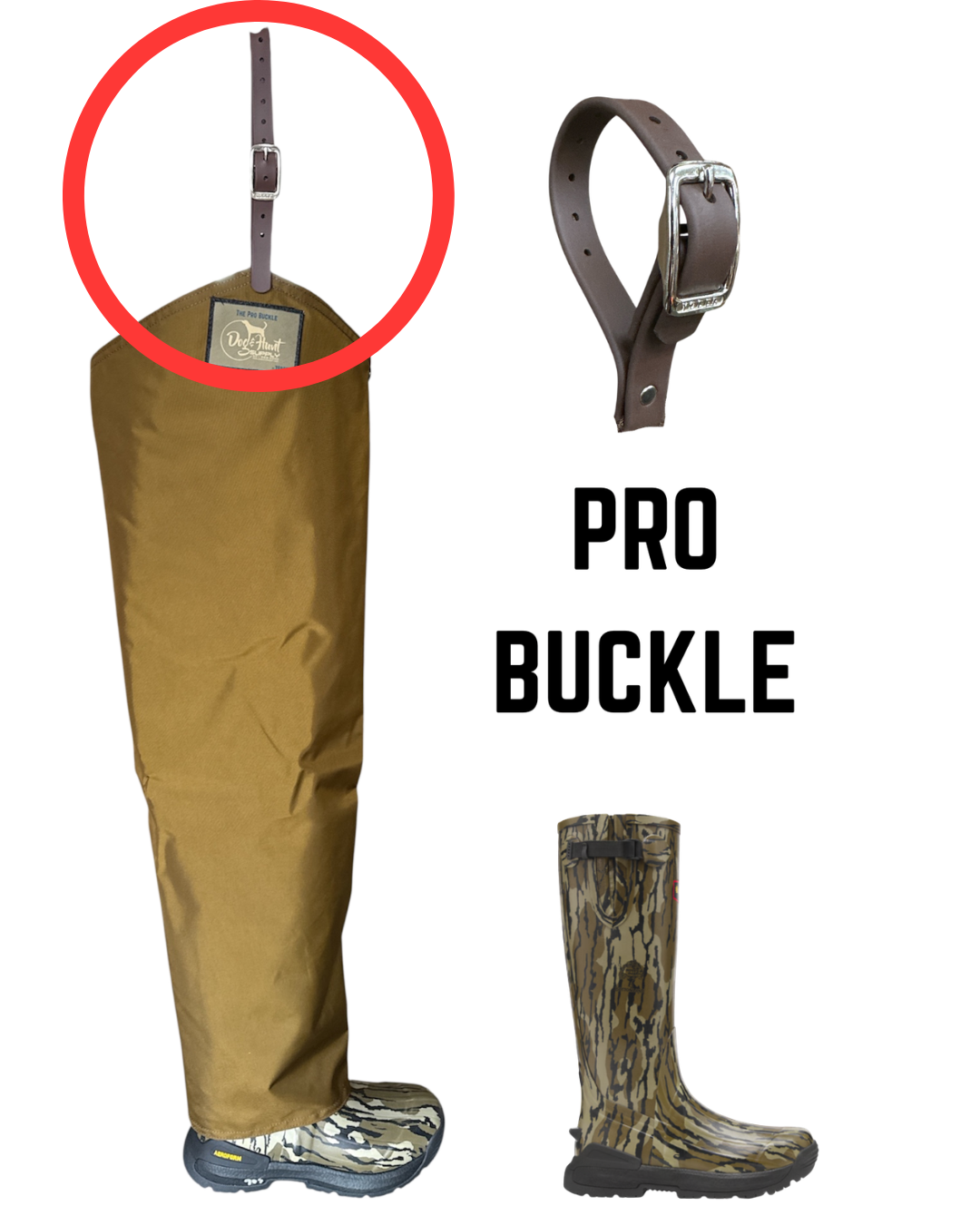 NEW Lacrosse Burly Aero 17" with Pro Buckle - Yoder Super Chap