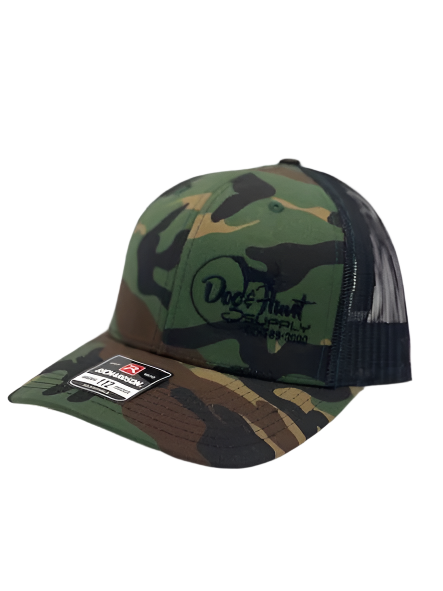 Dog and Hunt Camo 4 w/ Black Mesh Hat