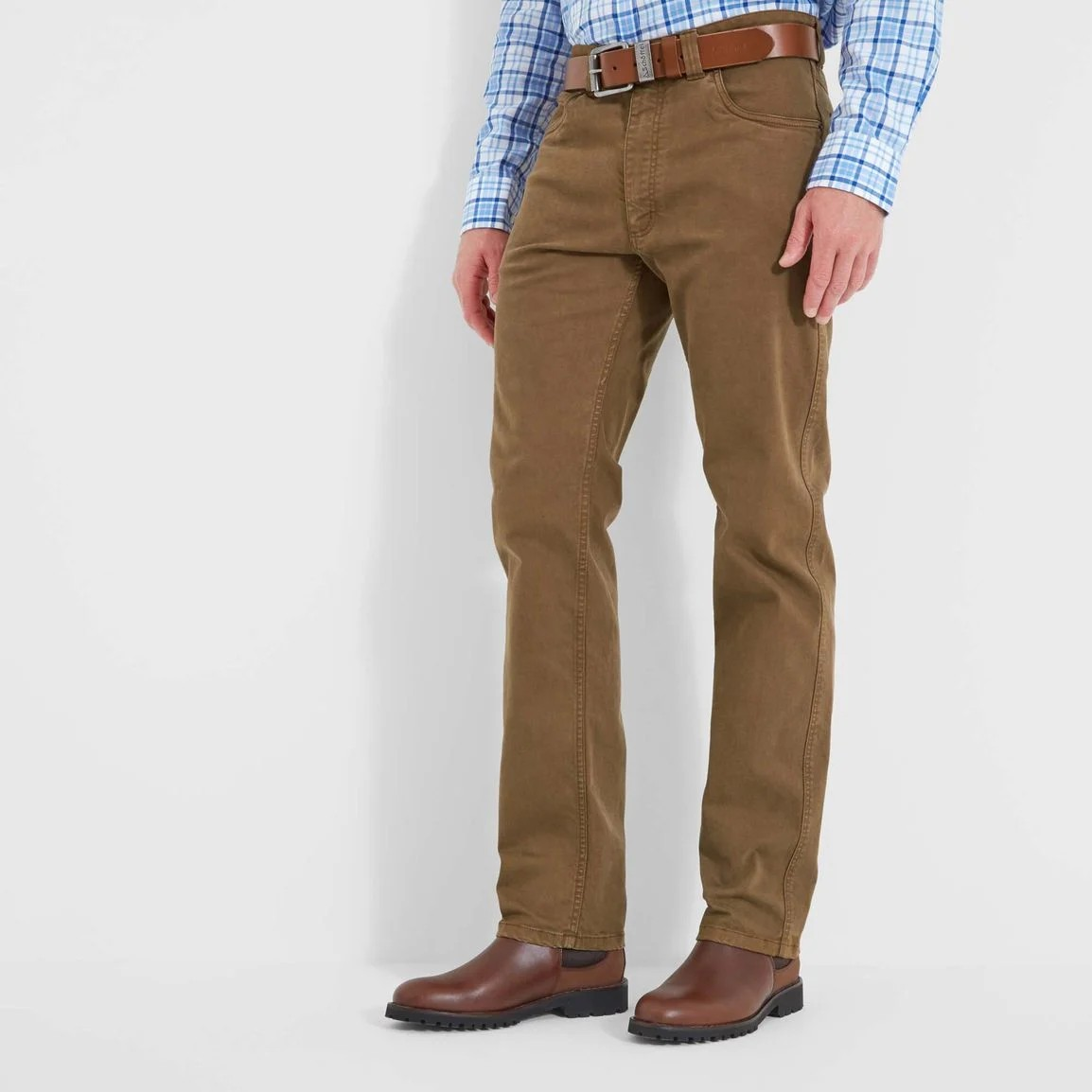 Schoffel Canterbury 5 Pocket Jean Toffee