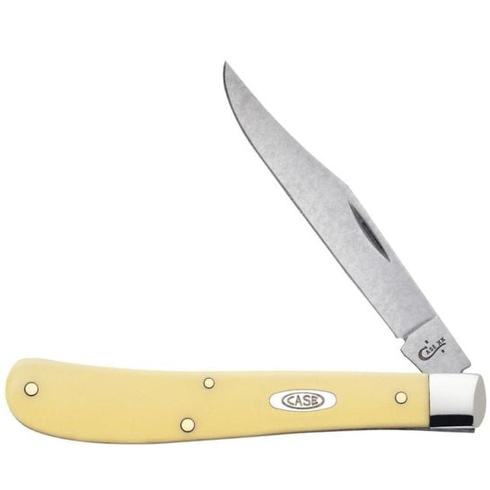 CASE 80031 Yellow Synthetic Smooth Slimline Trapper
