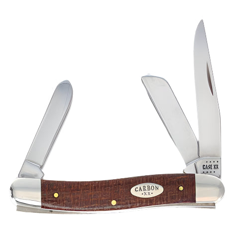 CASE 21932 Natural Burlap Micarta Smooth Medium Stockman