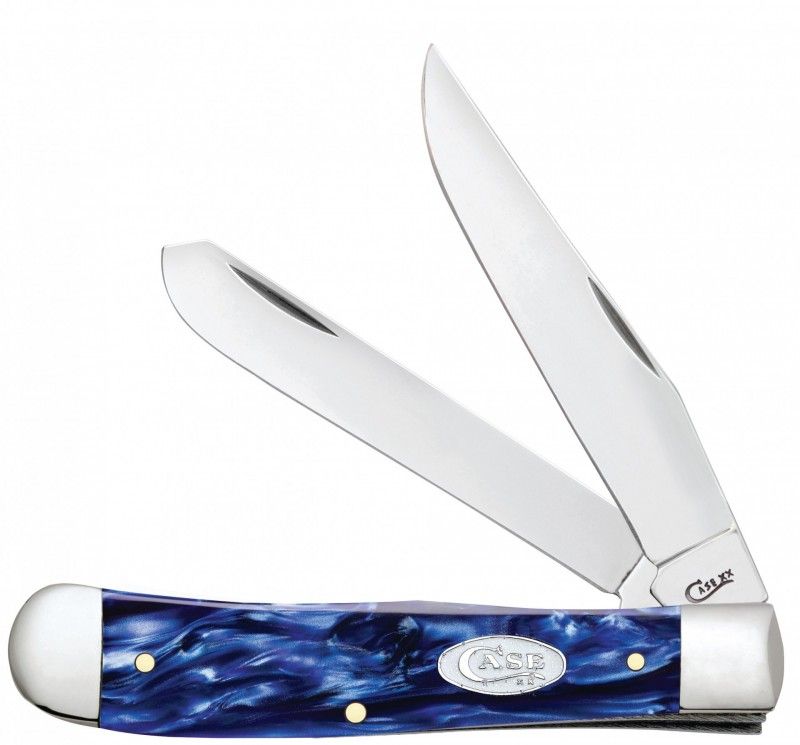 CASE 23431 SparXX Blue Pearl Kirinite Smooth Trapper