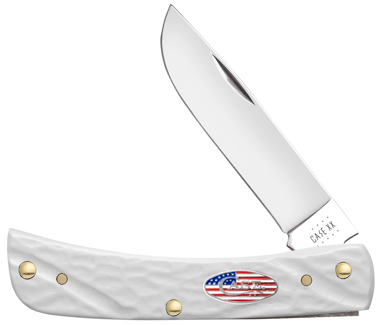CASE 52021 Rough White Synthetic Jig Sodbuster Jr