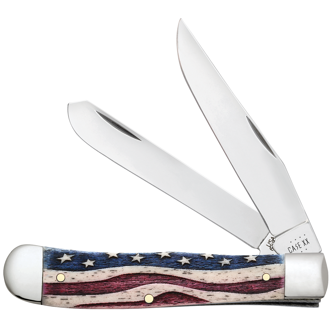 Case 64132 Star Spangled Natural Bone Color Wash