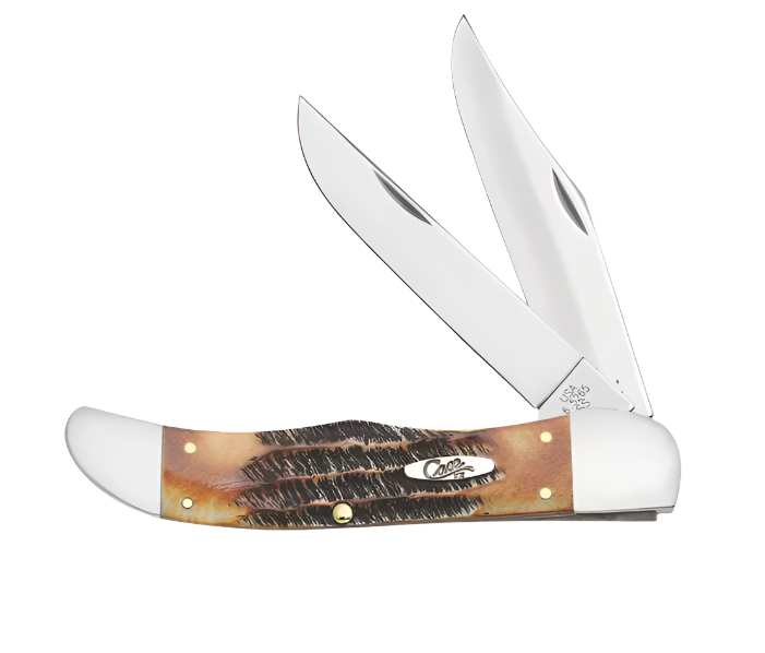 CASE 03574 - 6.5 BoneStag Folding Hunter w/ Sheath