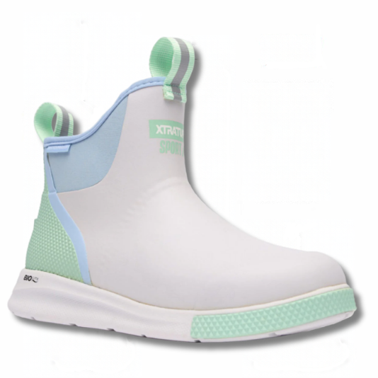 XtraTuf Women's Ankle Deck Sport Boot - Cloud Multi