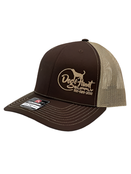 Dog and Hunt Dark Brown w/ Tan Mesh Hat