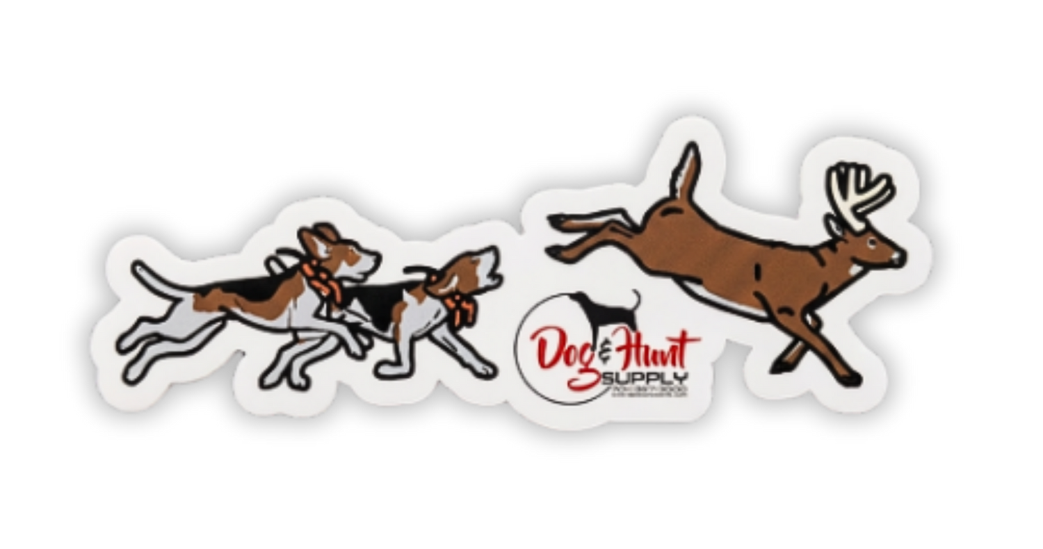 Deer Run Sticker