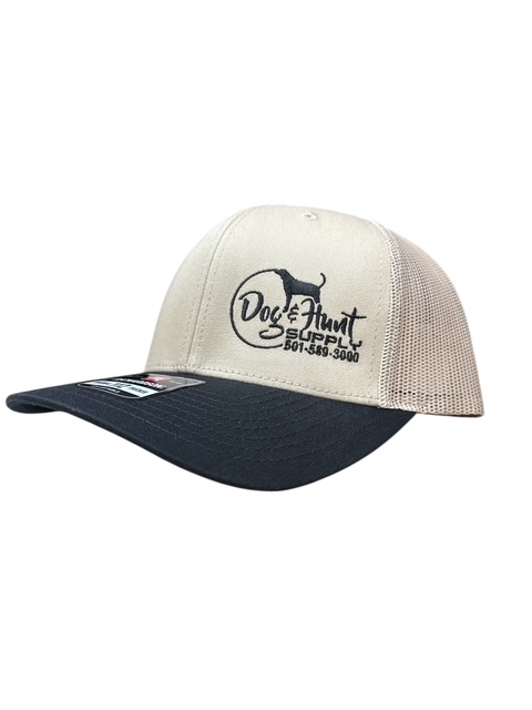 Dog and Hunt Tan and Black Bill Hat