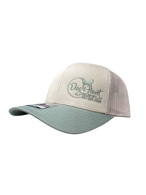 Dog and Hunt Tan with Sage Green Bill Hat