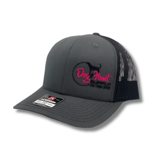 Dog and Hunt Gray w/ Black Mesh Hat