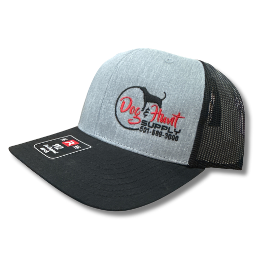 Dog and Hunt Gray w/ Black Mesh & Bill Hat