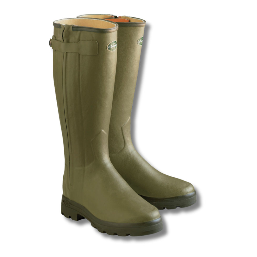 Le Chameau Men's Chasseur Leather Lined Boot