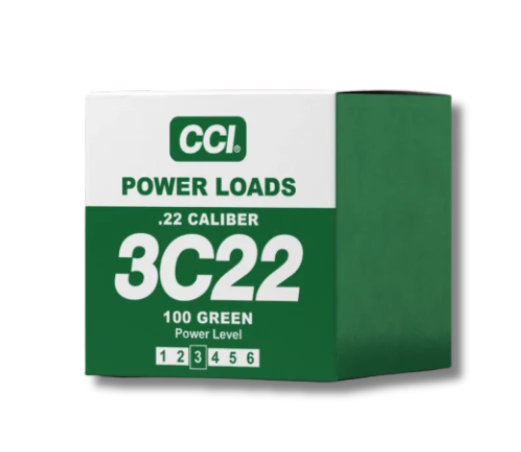 DT Systems Power Loads Crimped 0.22 Caliber