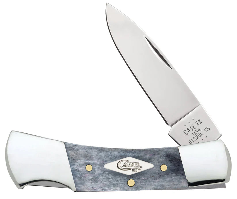 Case 34205 Smooth Gray Bone Lockback