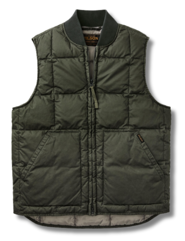 Filson Heritage Cotton Down Vest