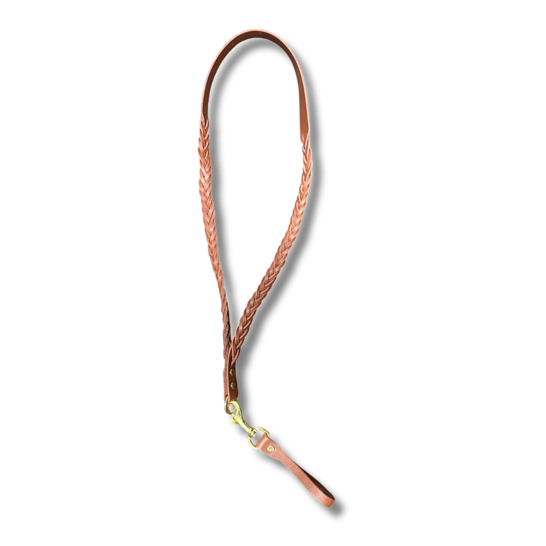 Leather Braided Lanyard
