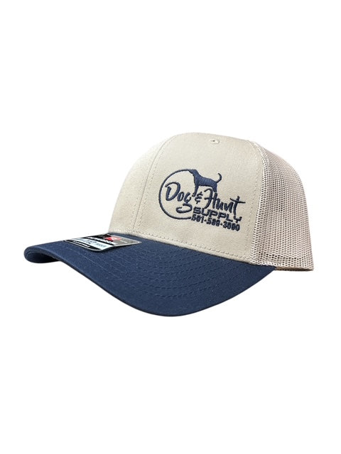 Dog and Hunt Tan w/ Navy Bill Hat
