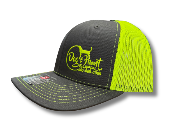 Dog and Hunt Gray with Neon Yellow Mesh