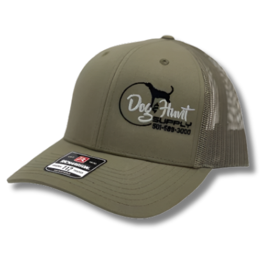 Dog and Hunt Olive Hat