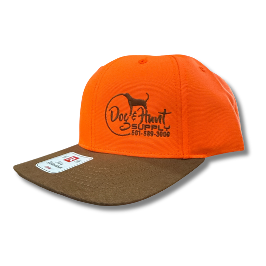 Dog and Hunt Orange w/ Brown Bill Hat