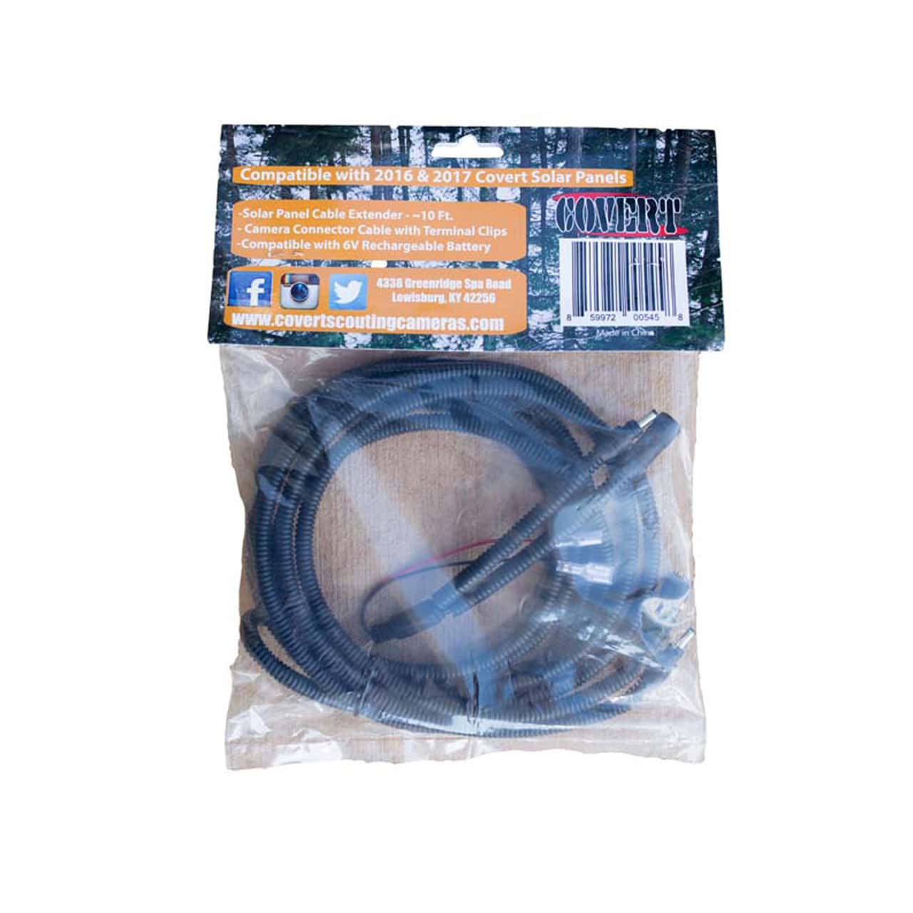 Covert External Power Solar Panel Kit