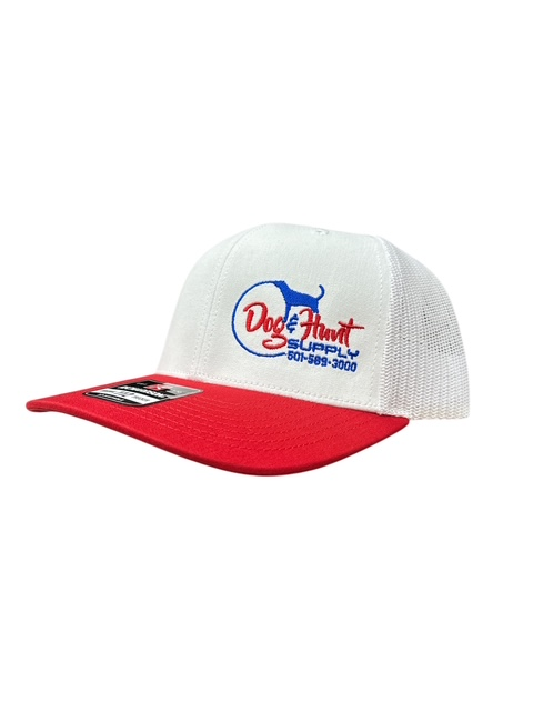 LIMITED EDITION Red, White, & Blue w/ Red Bill Hat