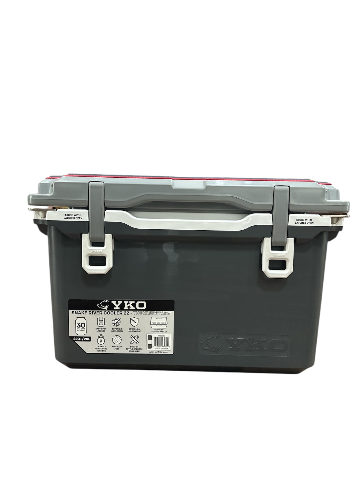 Dog and Hunt 22qt Snake River Lightweight Hard Cooler