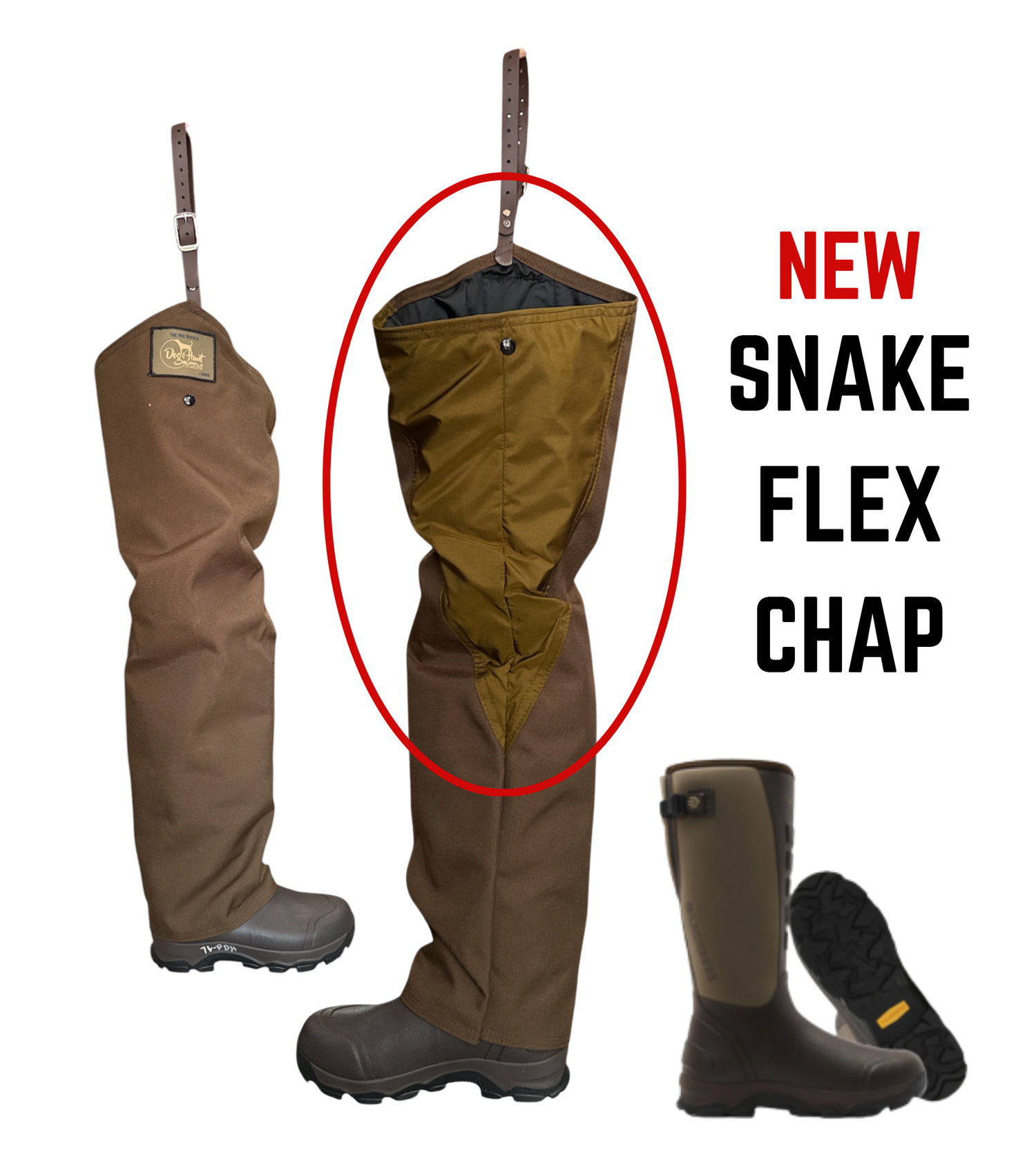 Lacrosse Alpha Lite w/ Pro Buckle - NEW Snake Flex Chap