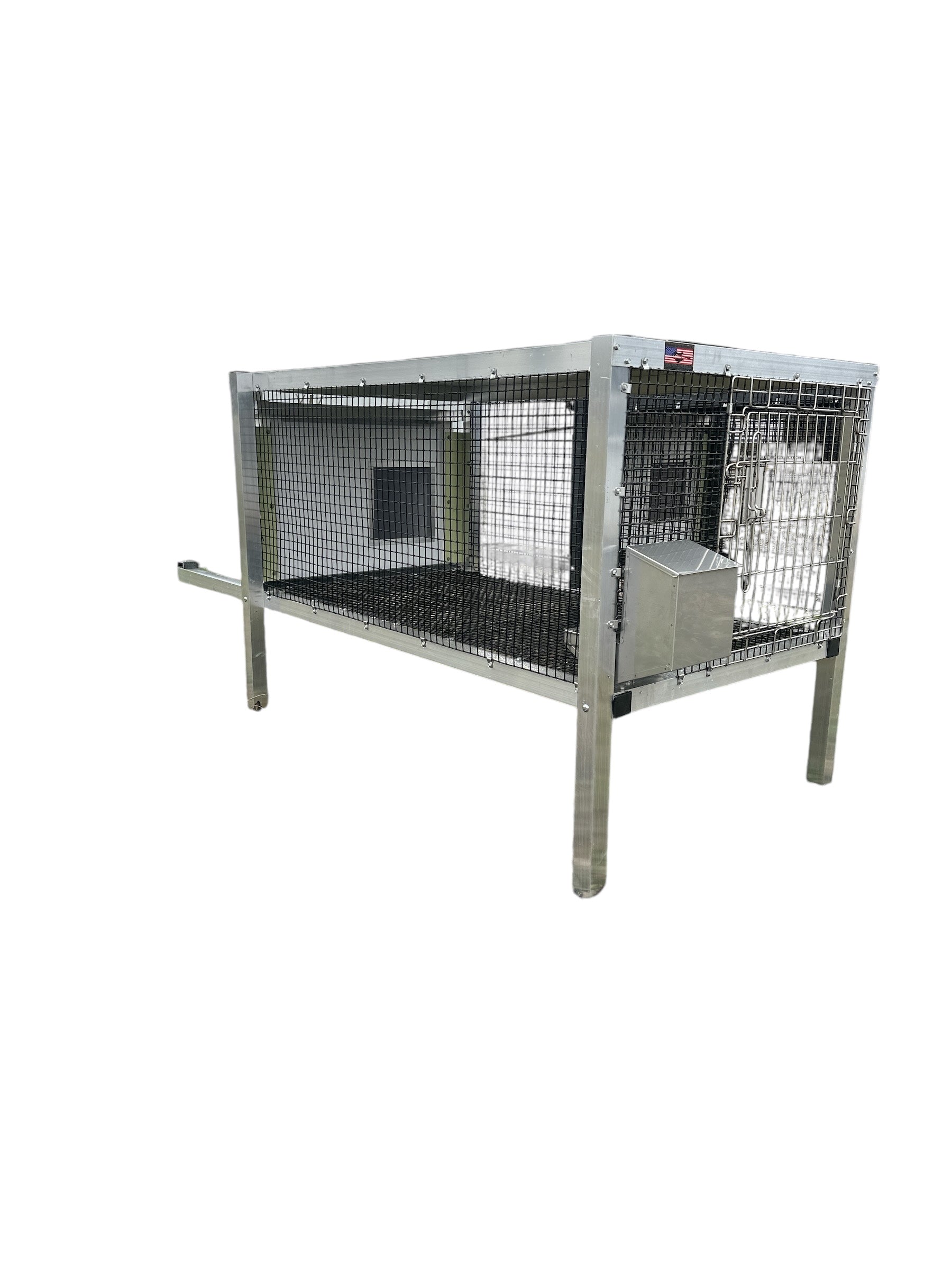 Walnut Creek Stainless Door Standard Kennel