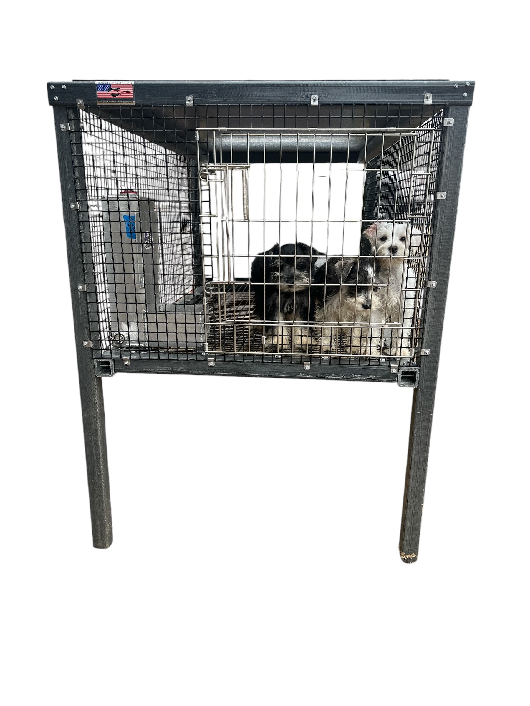 Walnut Creek Standard Loaded Fiberglass Welper Kennel