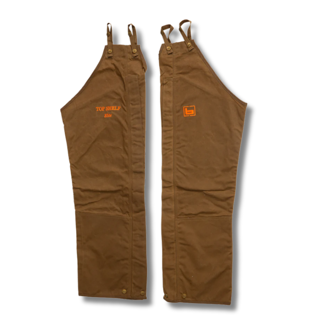 Banded Top Shelf Oil Cloth Chaps