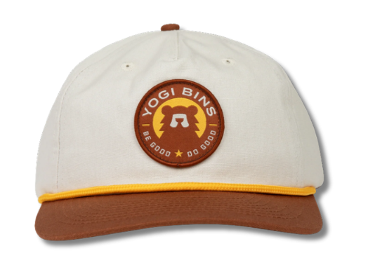 Yogi Bins - Brown/White Snapback Hat